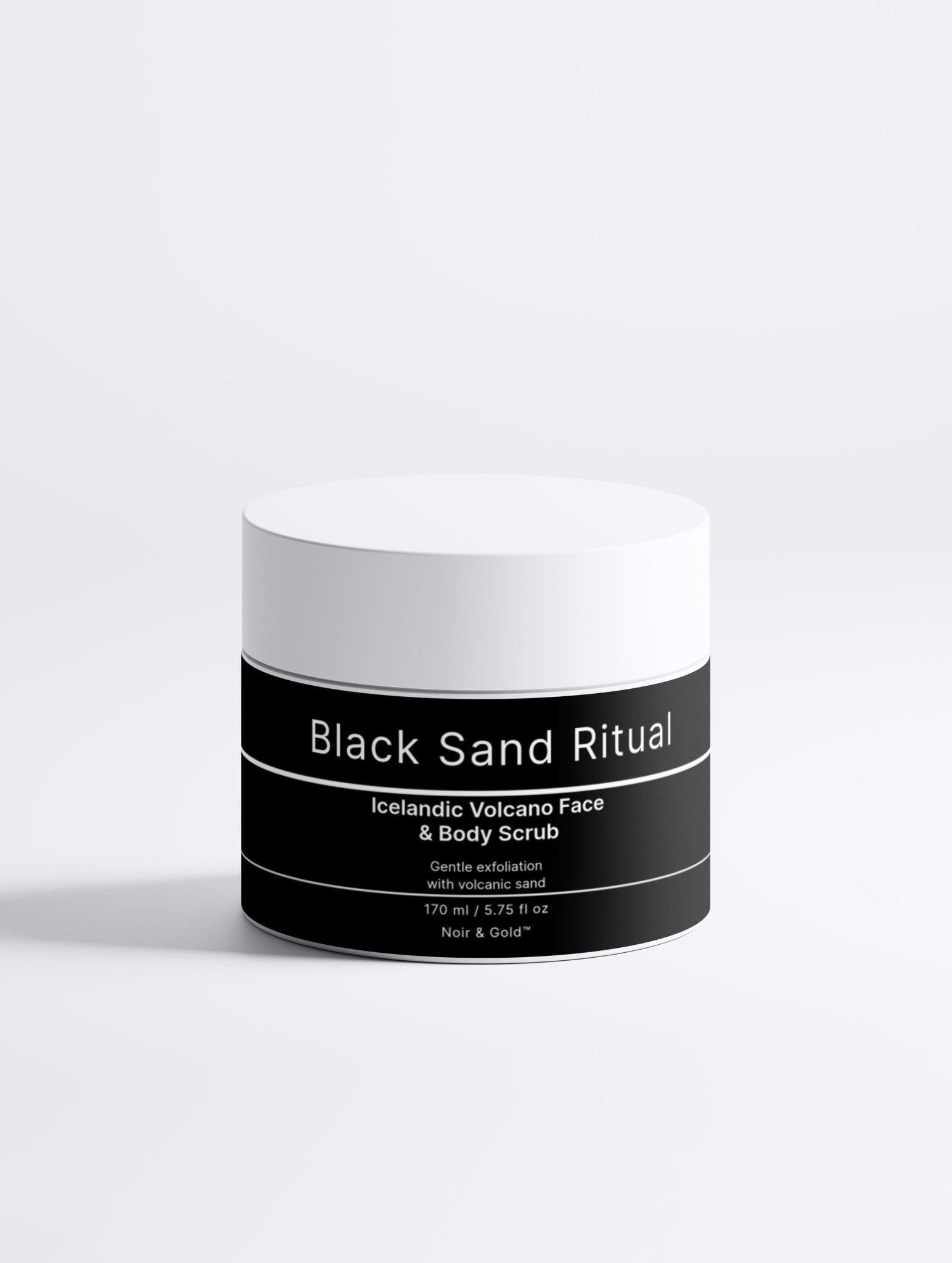 Noir & Gold™ Black Sand Ritual - Herbalshire Handmade Herbal Products