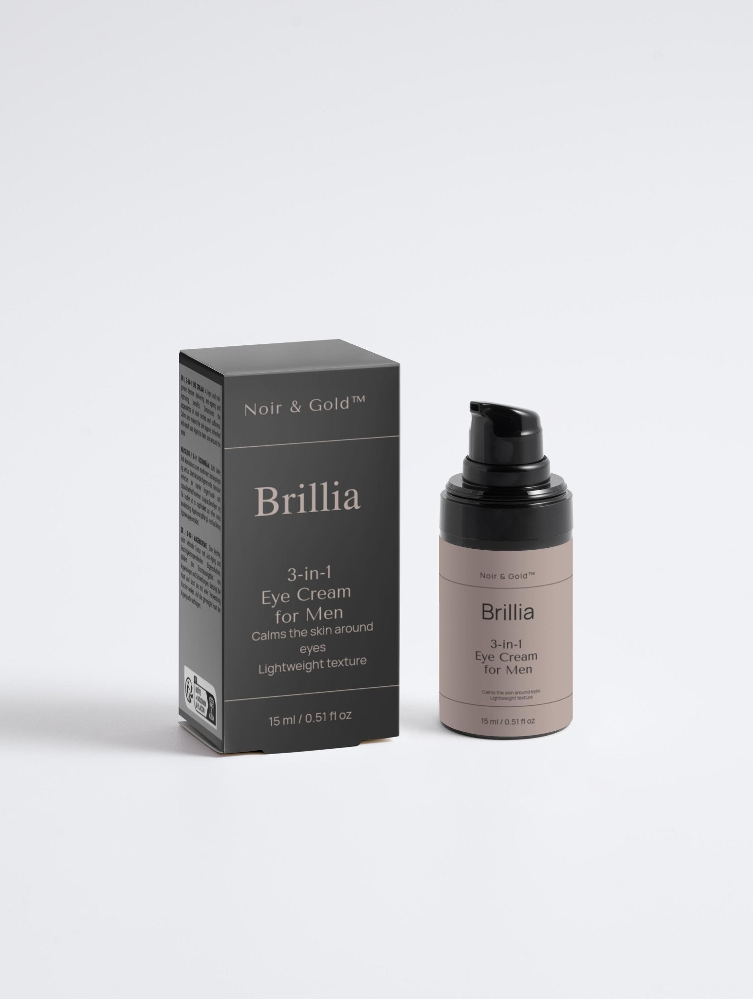 Noir & Gold™ Brillia FOR MEN - Herbalshire Handmade Herbal Products