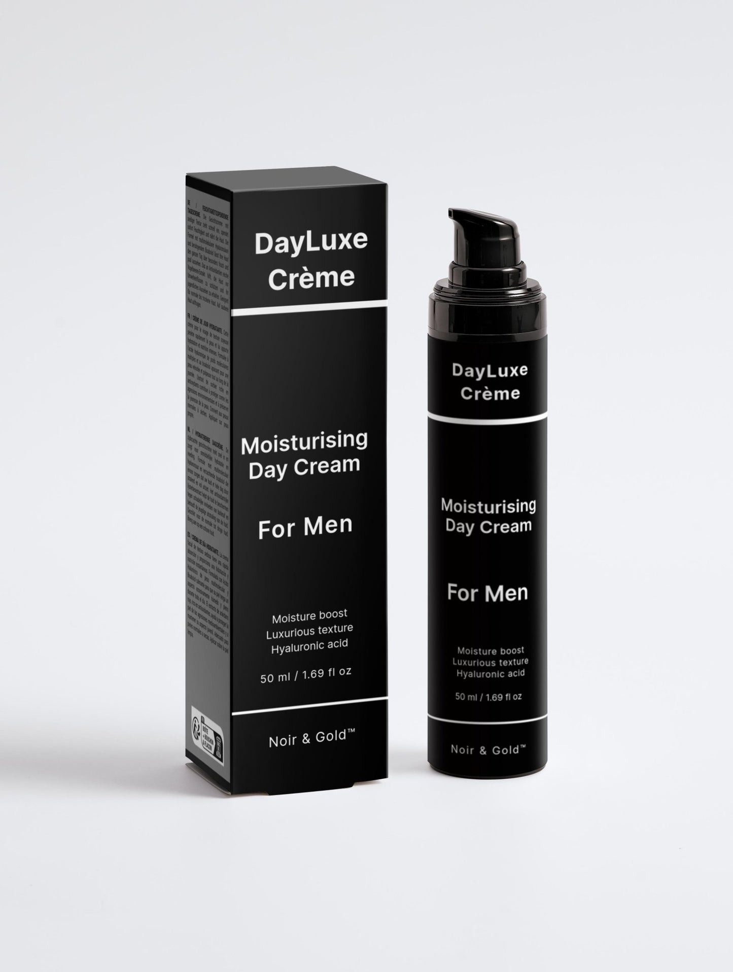 Noir & Gold™ DayLuxe Crème For Men - Herbalshire Handmade Herbal Products