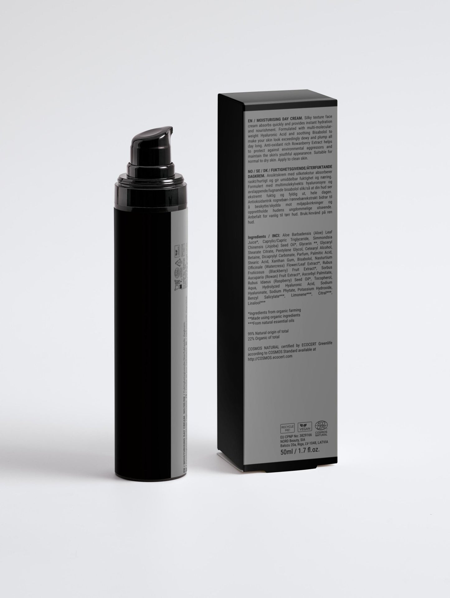 Noir & Gold™ DayLuxe Crème For Men - Herbalshire Handmade Herbal Products