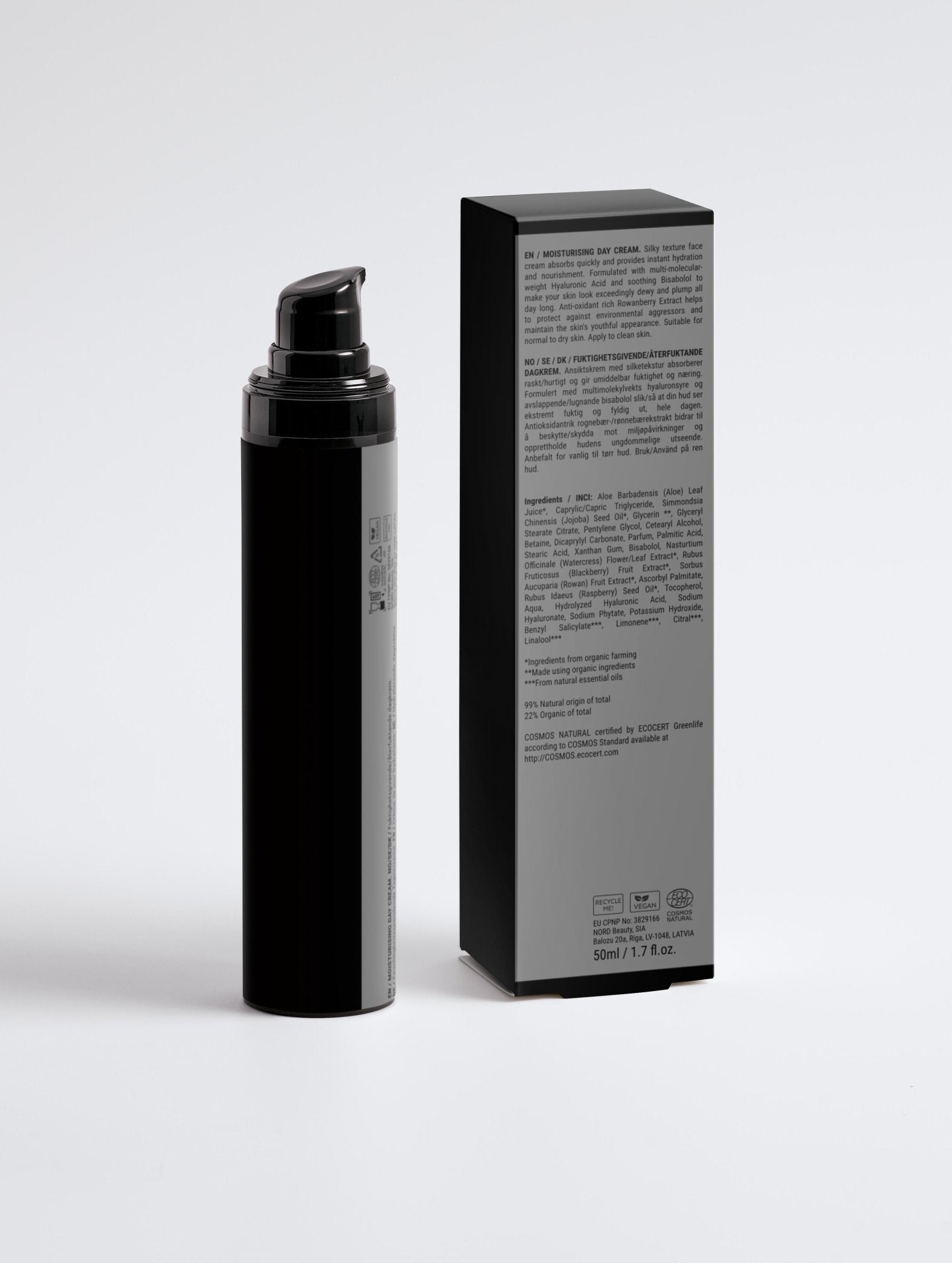 Noir & Gold™ DayLuxe Crème For Men - Herbalshire Handmade Herbal Products