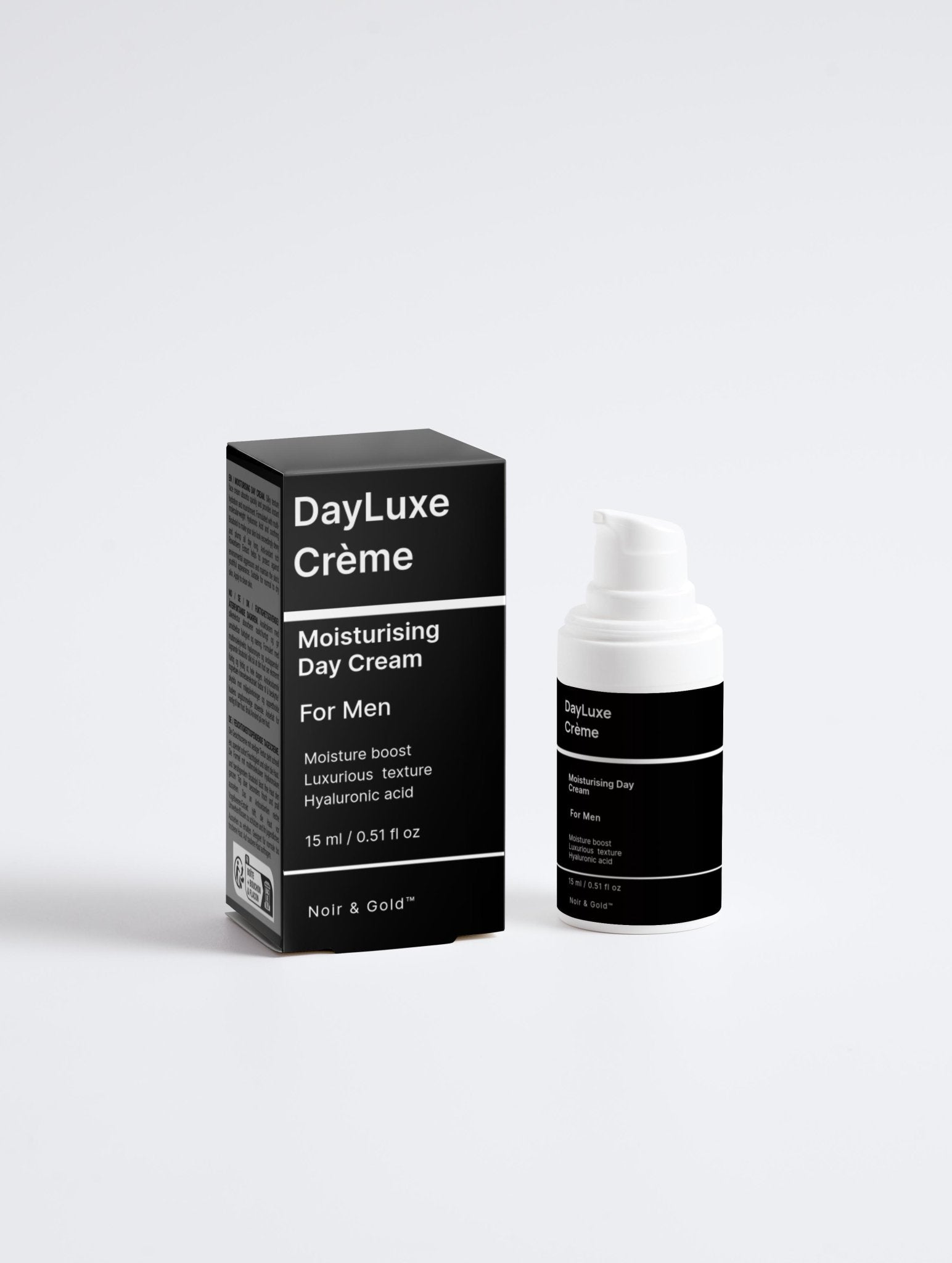 Noir & Gold™ DayLuxe Crème For Men - Herbalshire Handmade Herbal Products