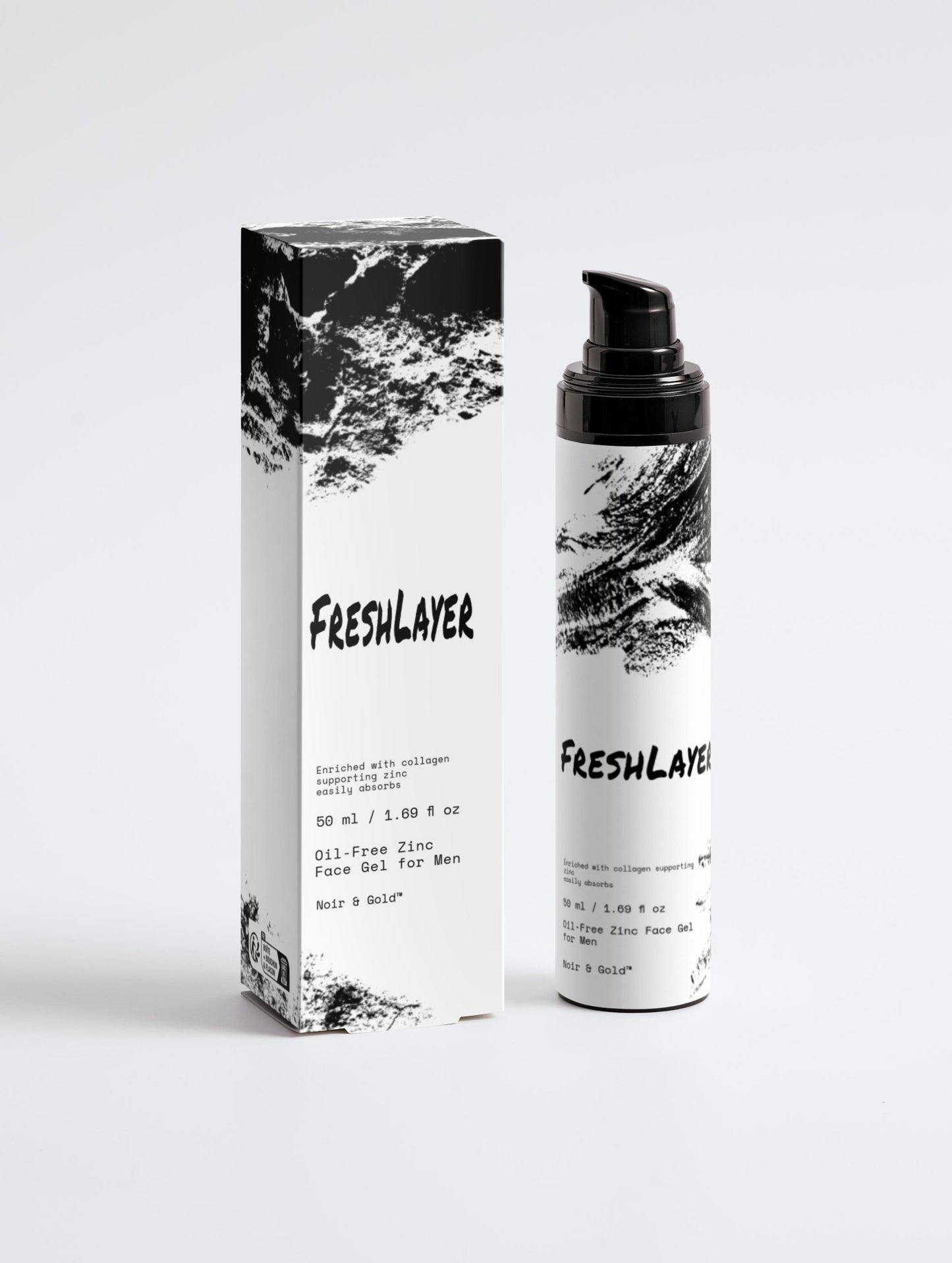 Noir & Gold™ FreshLayer FOR MEN - Herbalshire Handmade Herbal Products