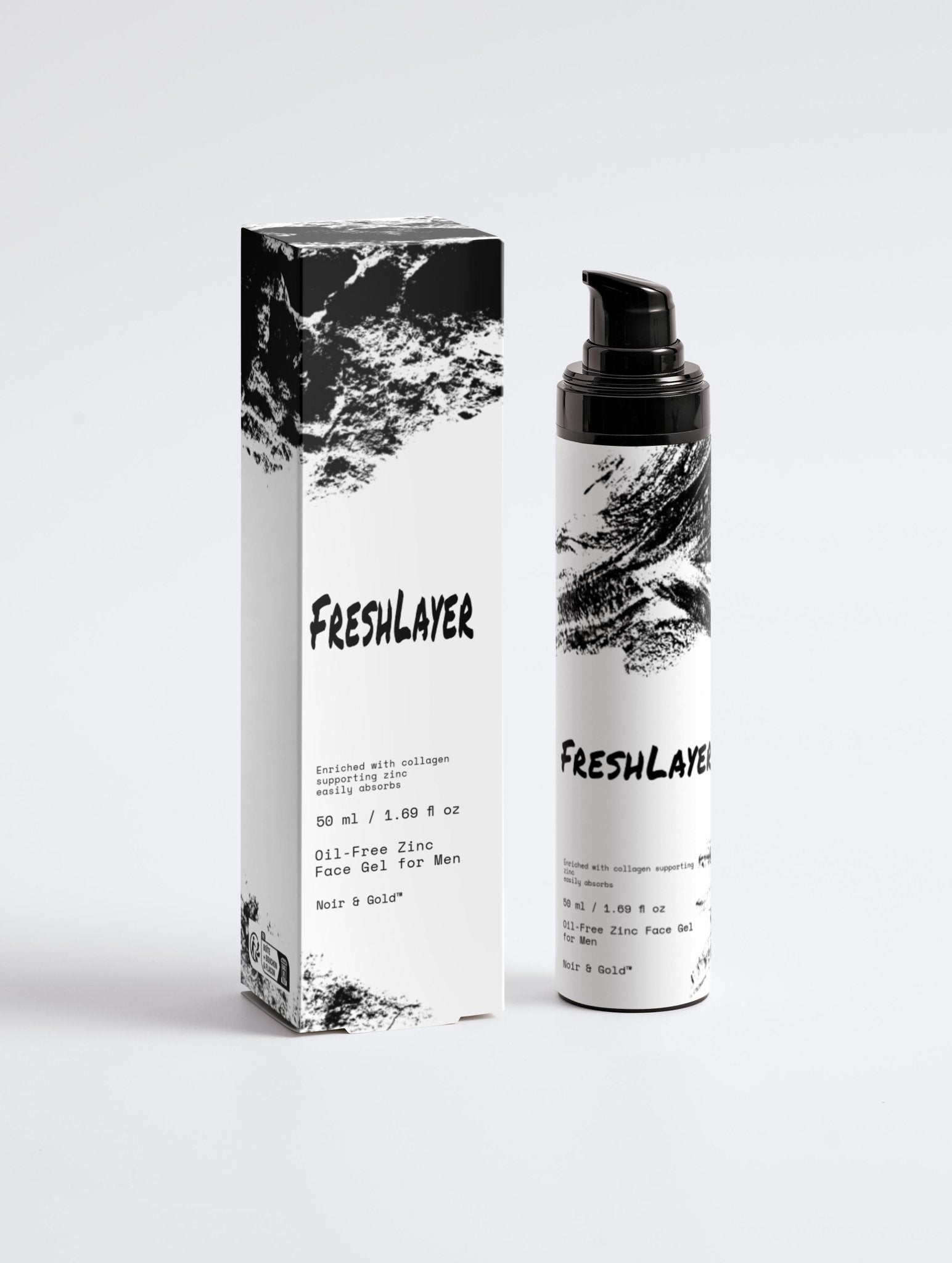 Noir & Gold™ FreshLayer FOR MEN - Herbalshire Handmade Herbal Products