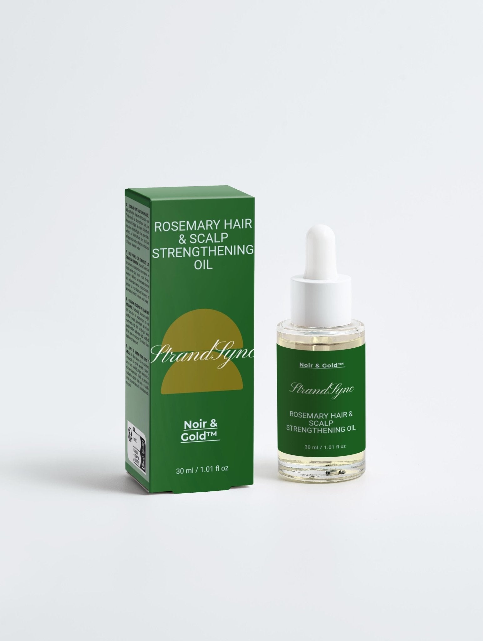 Noir & Gold™ StrandSync - Herbalshire Handmade Herbal Products