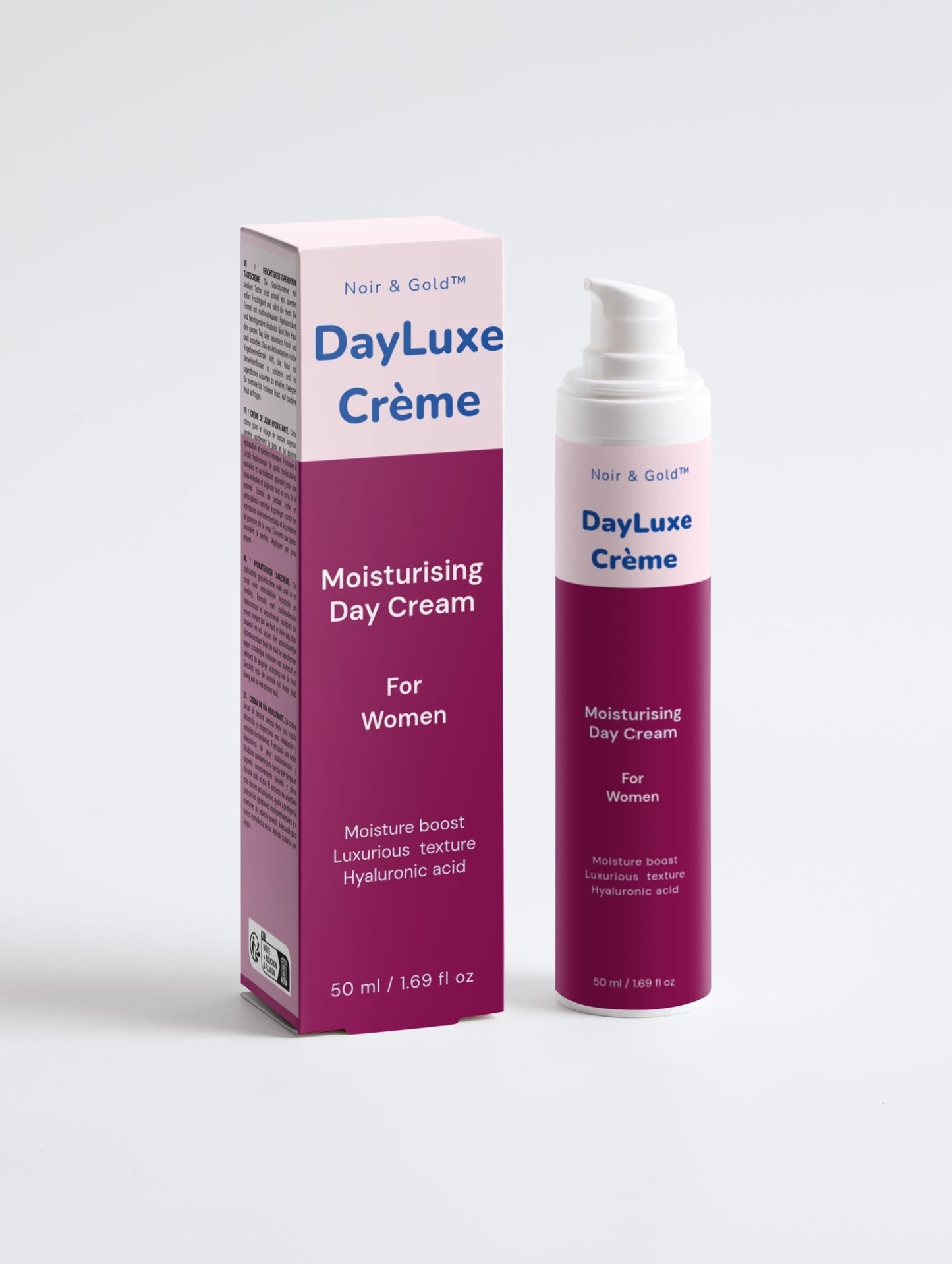 Noir & Gold™DayLuxe Crème For Women - Herbalshire Handmade Herbal Products
