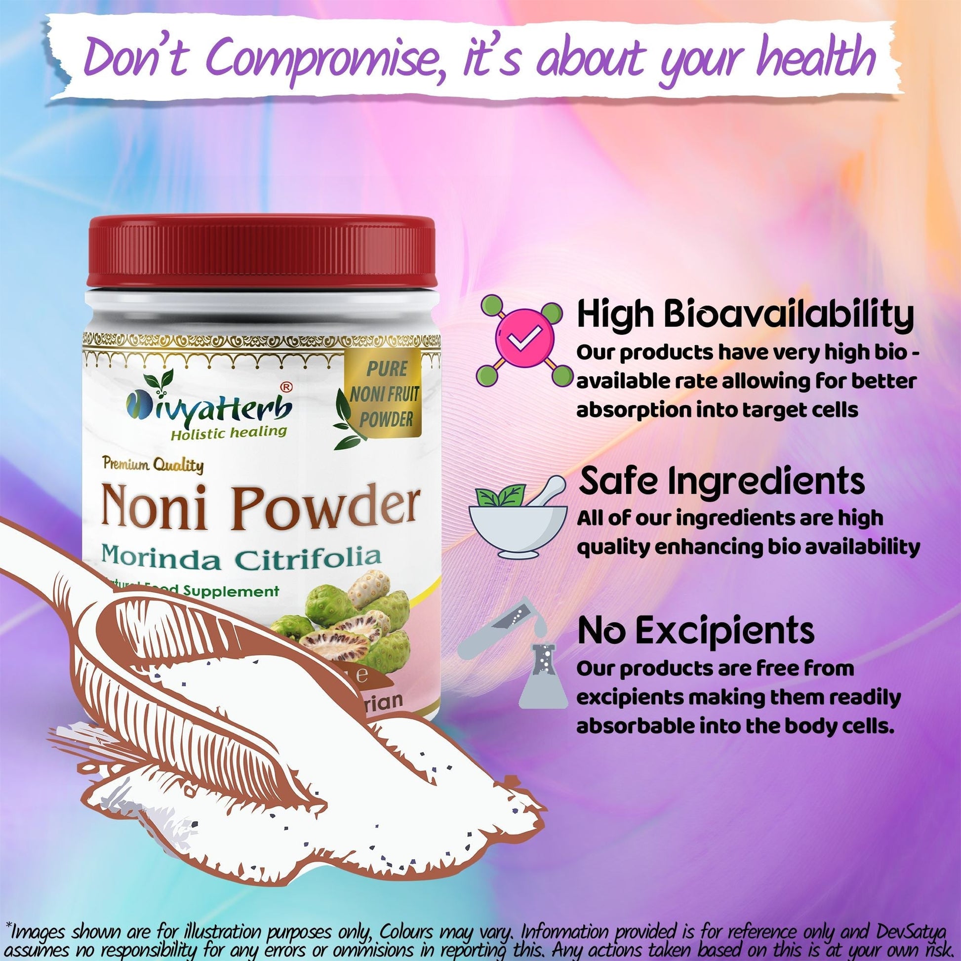 Noni Powder - Herbalshire Handmade Herbal Products