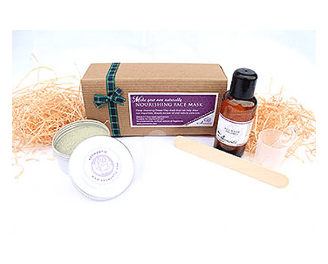 Nourishing Green Clay Face Mask Gift Pack - Herbalshire Handmade Herbal Products