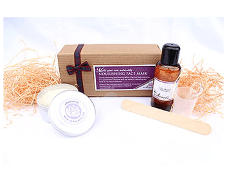 Nourishing White Clay Face Mask Gift Pack - Herbalshire Handmade Herbal Products