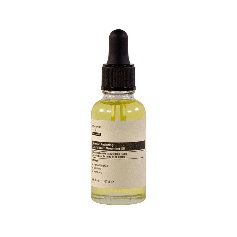 Nutrition Restoring Skin & Beard Grooming Oil 30ml - Herbalshire Handmade Herbal Products