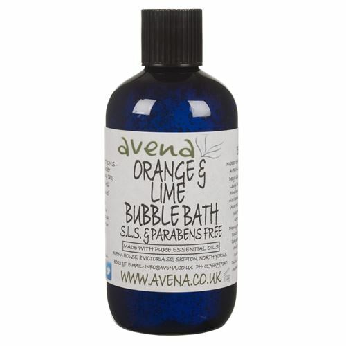 Orange & Lime SLS Free Luxury Bubble Bath - Herbalshire Handmade Herbal Products