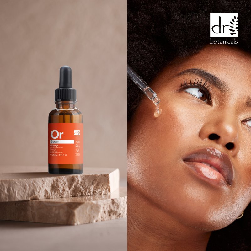 Orange Restoring Facial Serum 30ml - Herbalshire Handmade Herbal Products