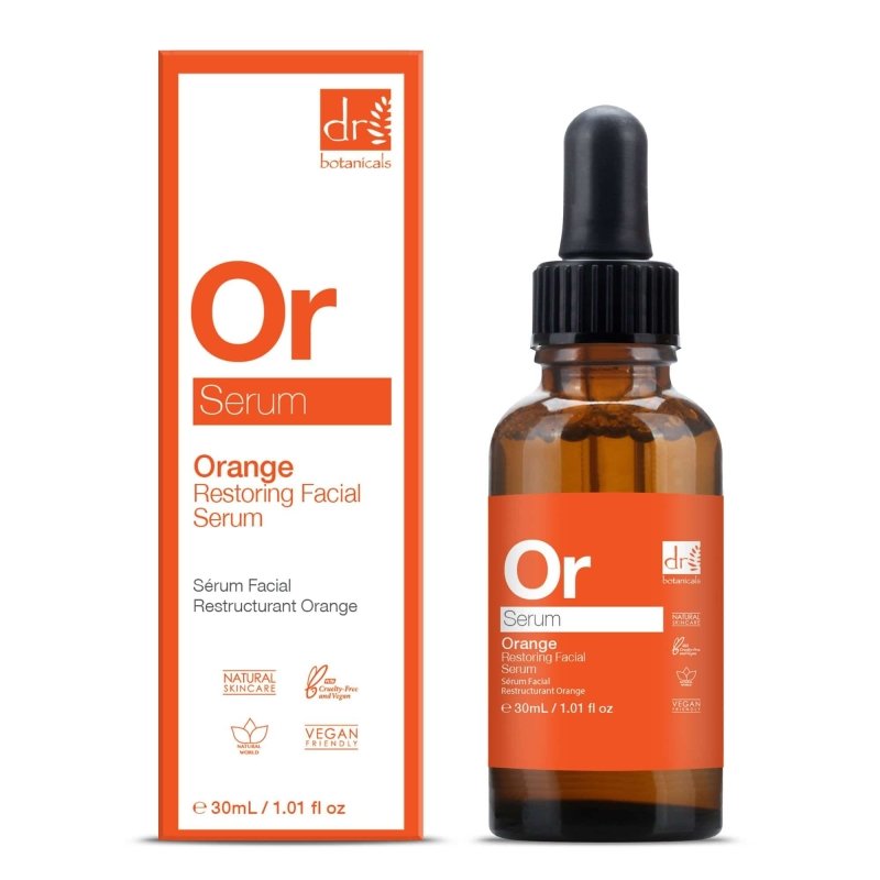 Orange Restoring Facial Serum 30ml - Herbalshire Handmade Herbal Products