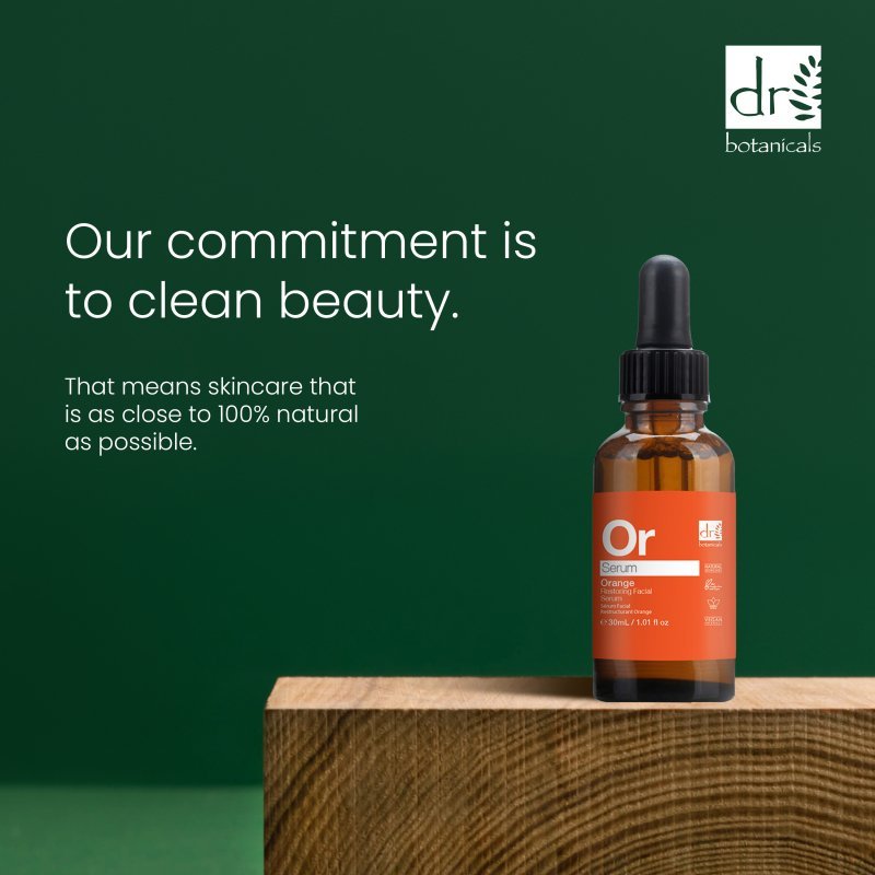 Orange Restoring Facial Serum 30ml - Herbalshire Handmade Herbal Products