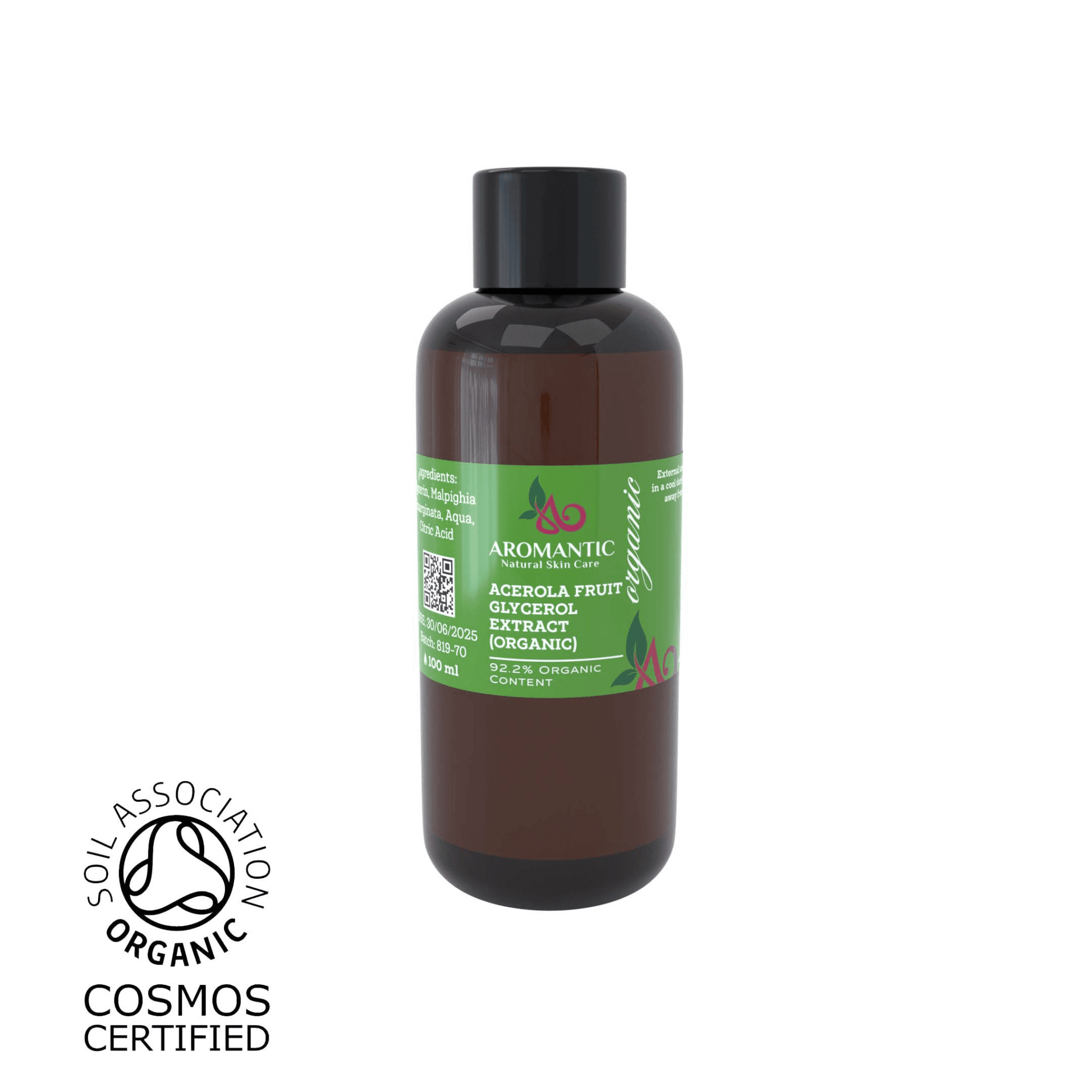 Organic Acerola Fruit Glycerol Extract - Herbalshire Handmade Herbal Products