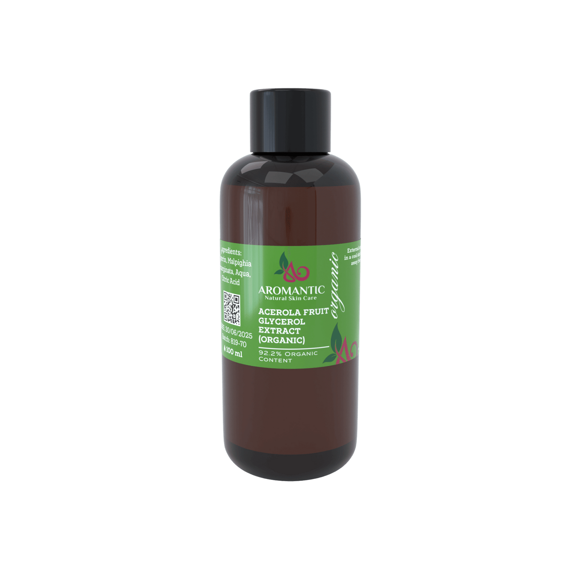 Organic Acerola Fruit Glycerol Extract - Herbalshire Handmade Herbal Products
