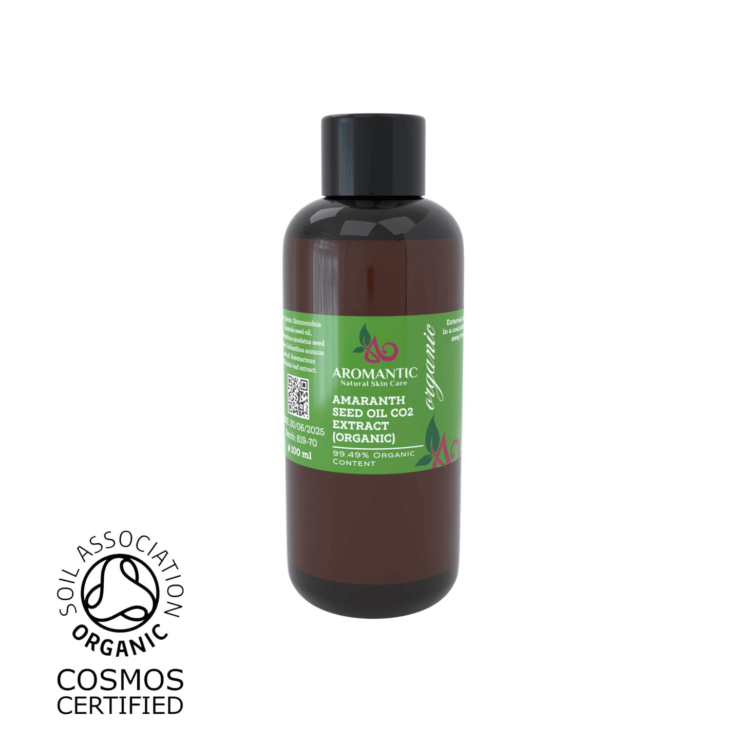 Organic Amaranth Seed Oil CO2 Extract - Herbalshire Handmade Herbal Products