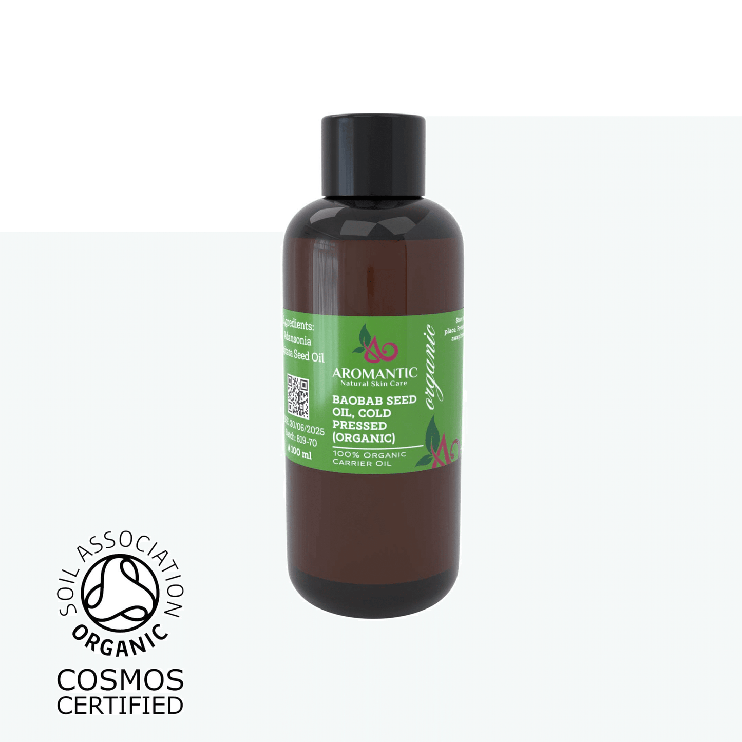 Organic Baobab Seed Oil - Herbalshire Handmade Herbal Products