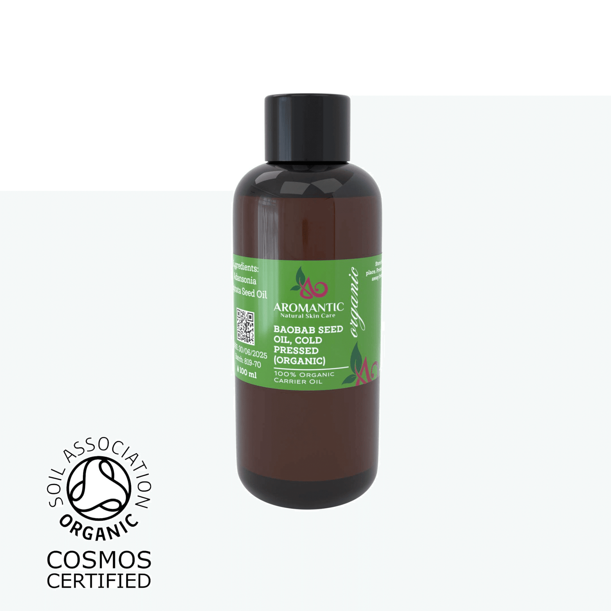 Organic Baobab Seed Oil - Herbalshire Handmade Herbal Products