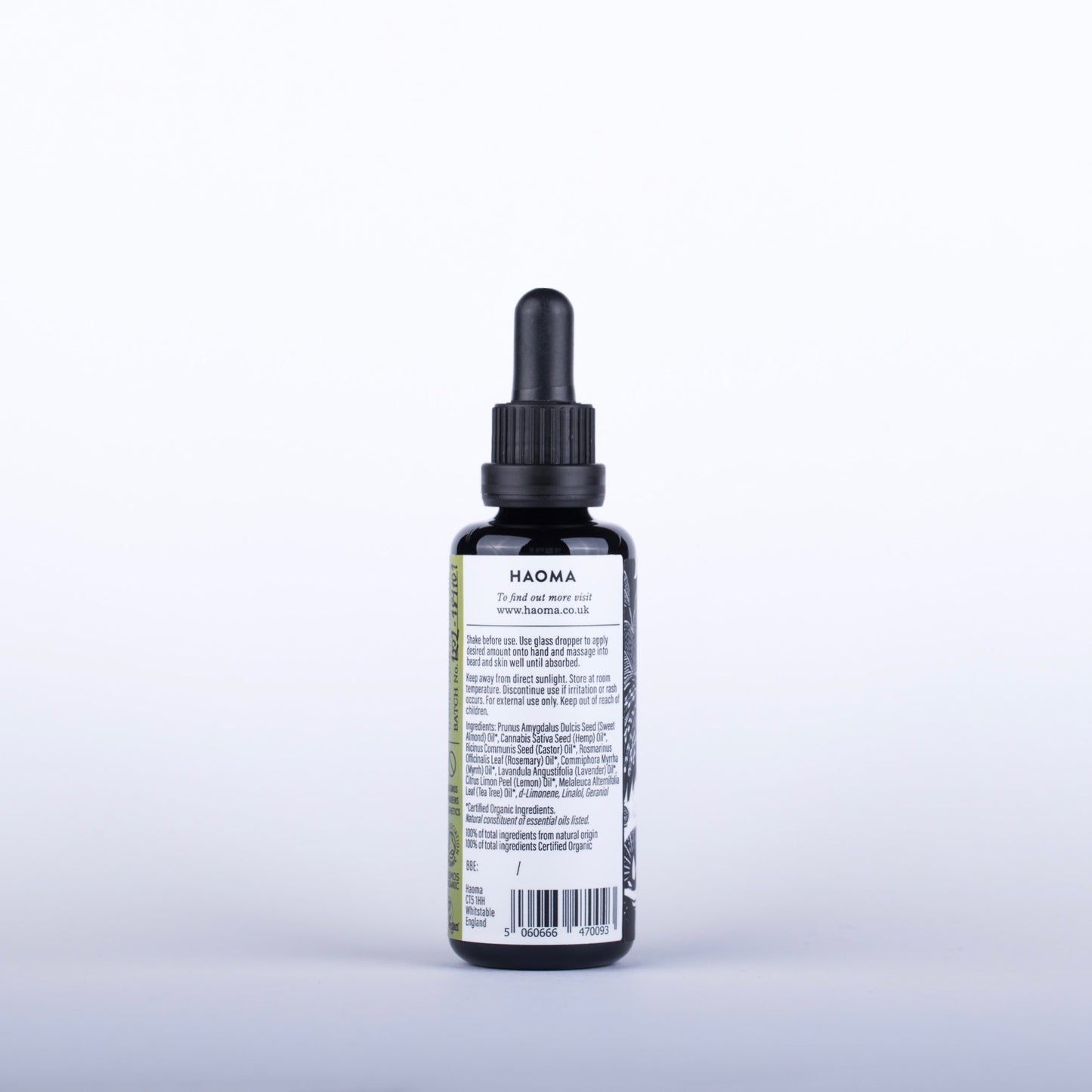 Organic Beard Oil - Herbalshire Handmade Herbal Products