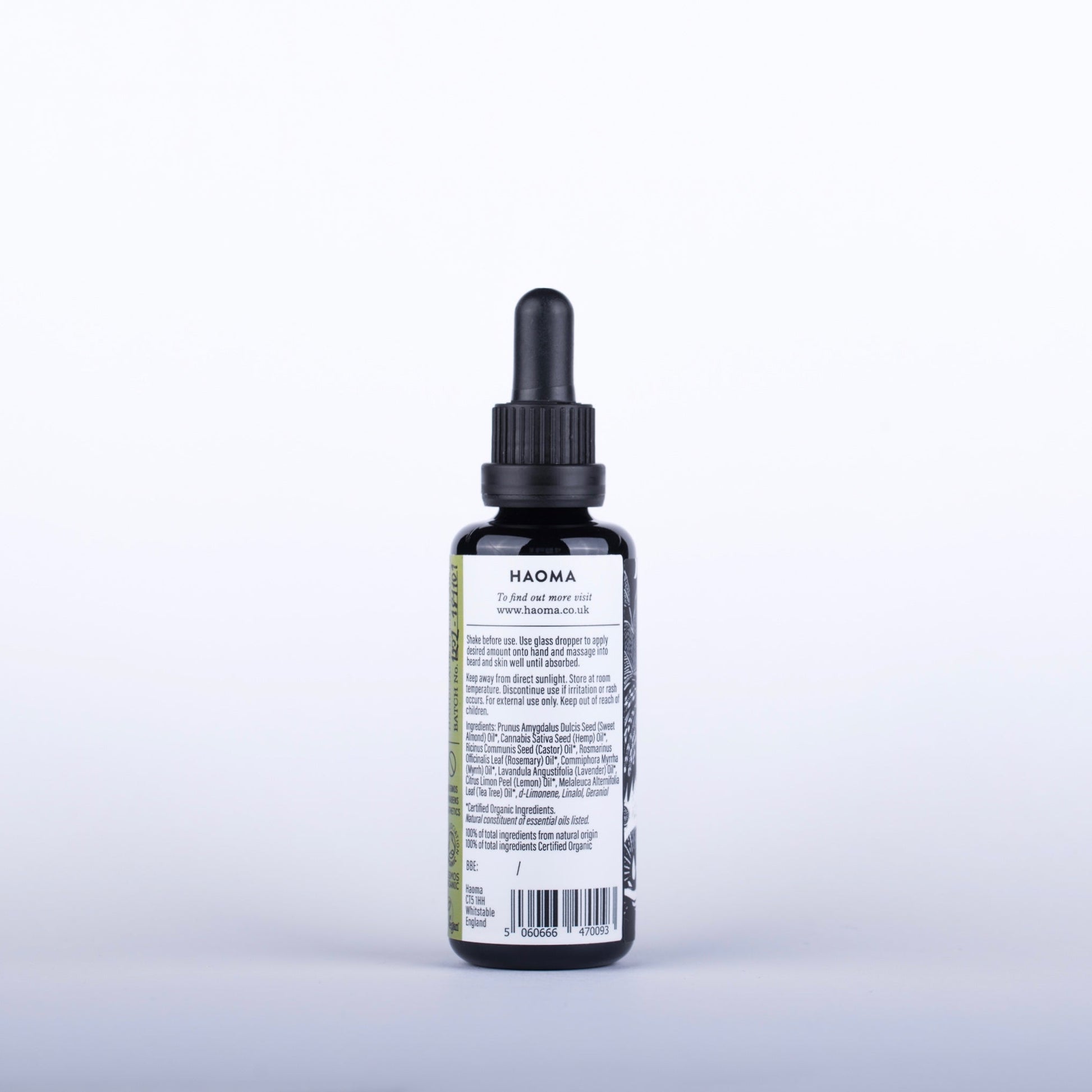 Organic Beard Oil - Herbalshire Handmade Herbal Products