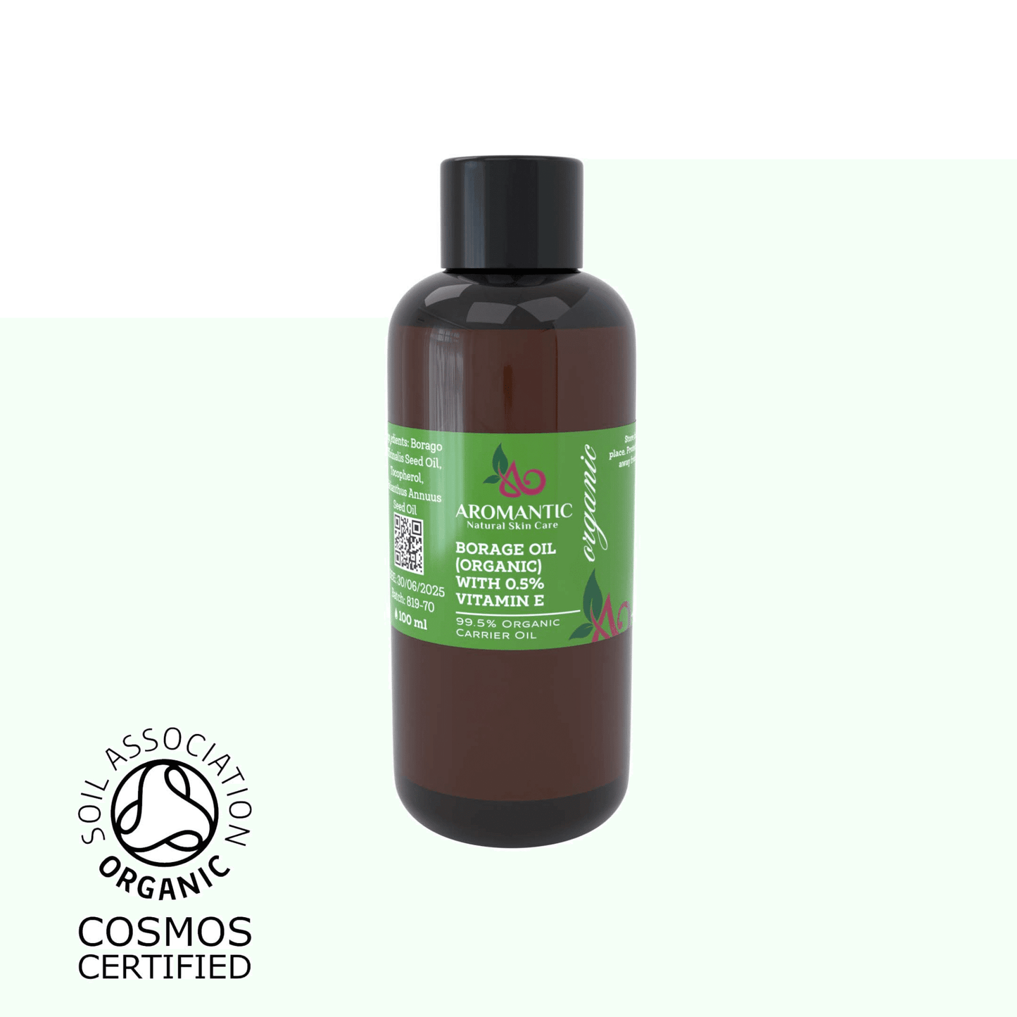 Organic Borage Oil - Herbalshire Handmade Herbal Products