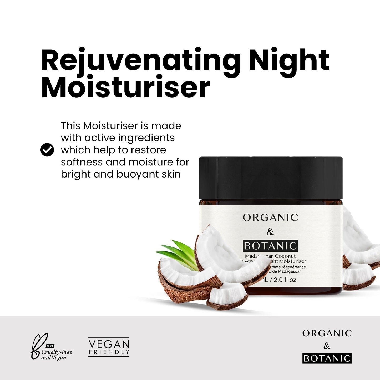 Organic & Botanic Madagascan Coconut Skincare Set - Herbalshire Handmade Herbal Products