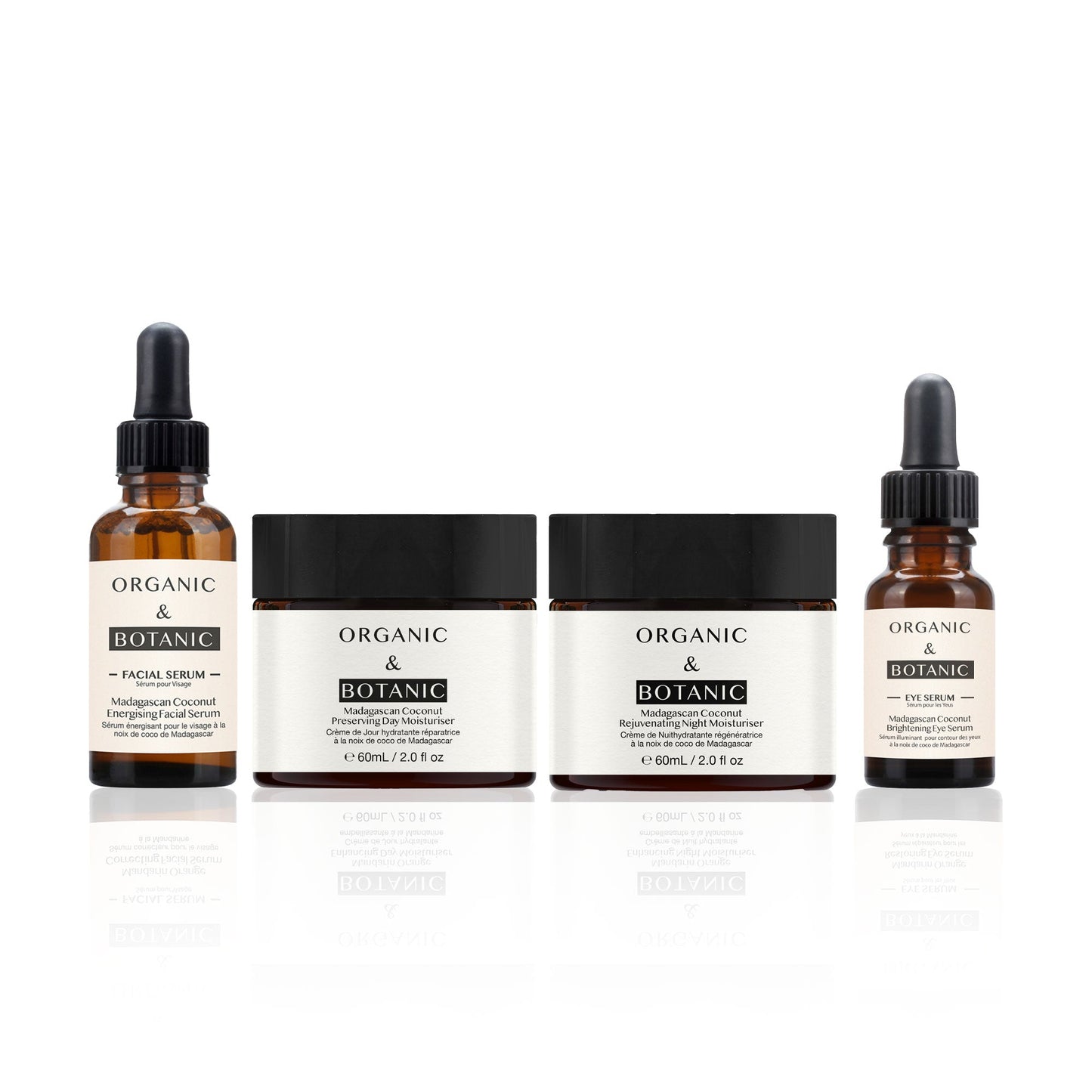 Organic & Botanic Madagascan Coconut Skincare Set - Herbalshire Handmade Herbal Products