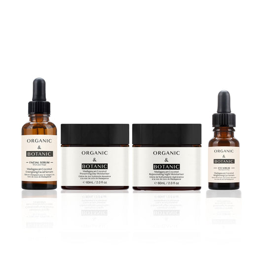 Organic & Botanic Madagascan Coconut Skincare Set - Herbalshire Handmade Herbal Products