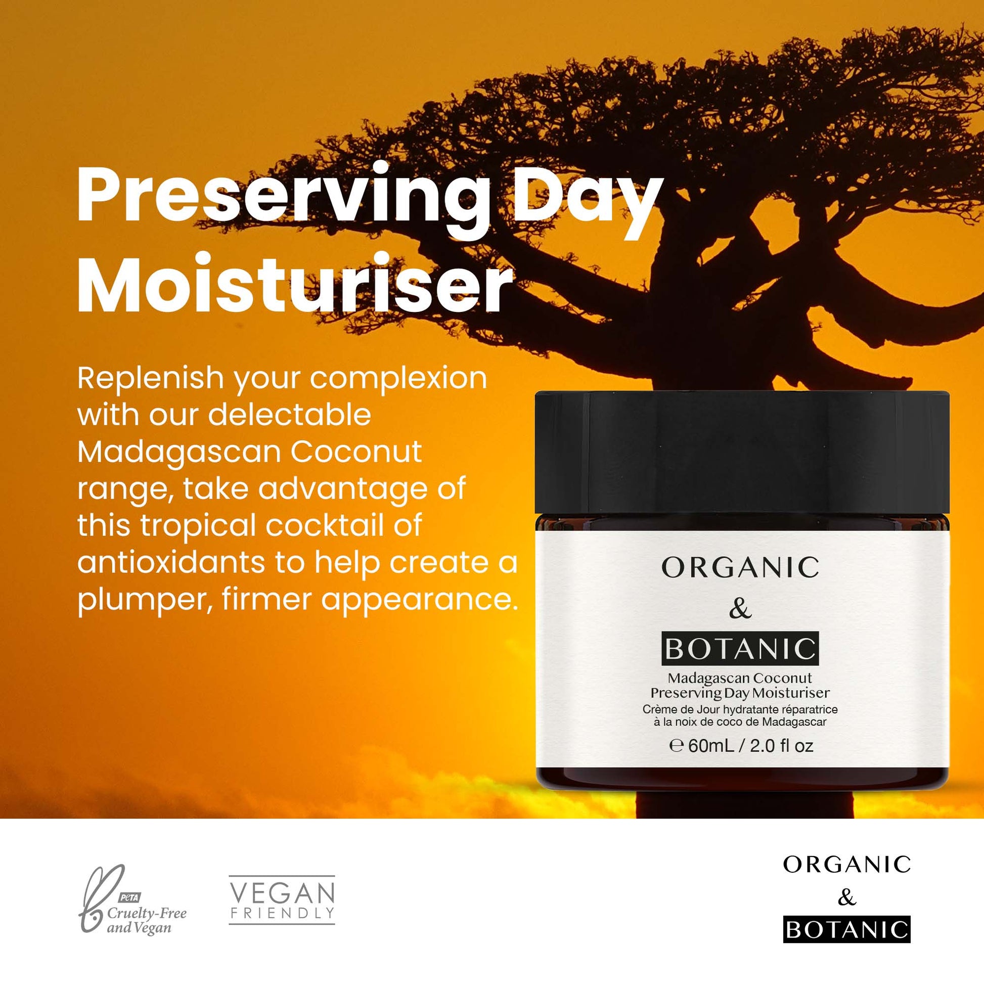 Organic & Botanic Madagascan Coconut Skincare Set - Herbalshire Handmade Herbal Products