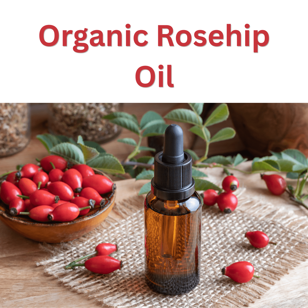 Organic Deodorised Rosehip Seed Oil (with Natural Vitamin E) - Herbalshire Handmade Herbal Products