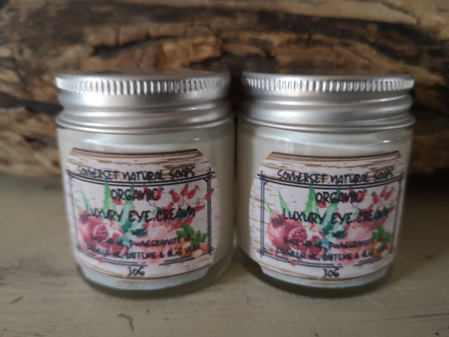 Organic Luxury Eye Cream - Herbalshire Handmade Herbal Products