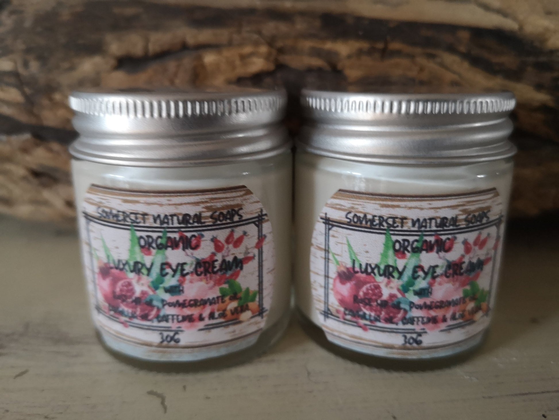 Organic Luxury Eye Cream - Herbalshire Handmade Herbal Products