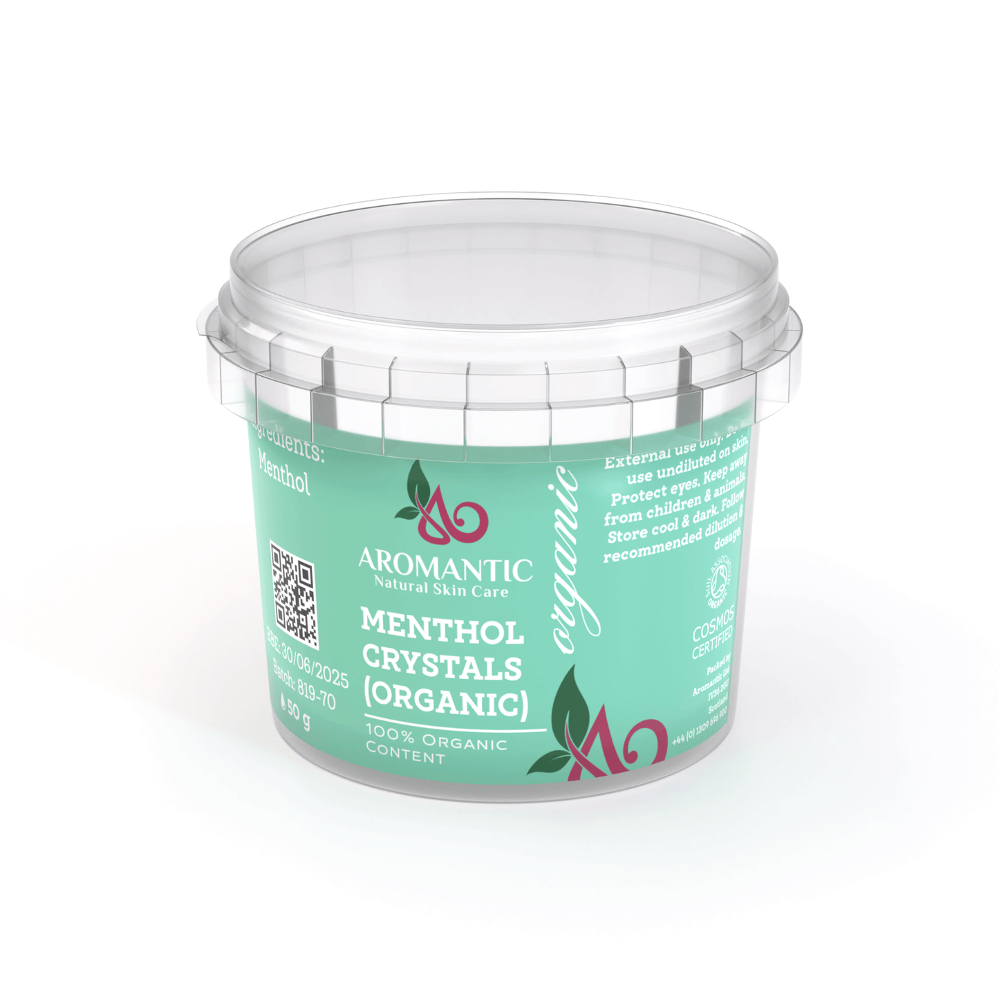 Organic Menthol Crystals - Herbalshire Handmade Herbal Products
