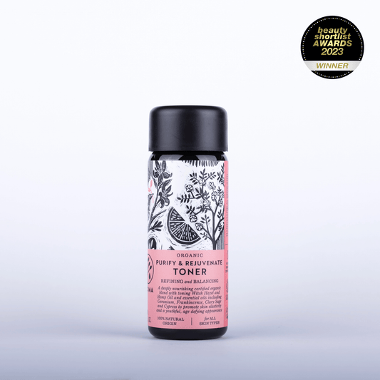Organic Purify and Rejuvenate Toner - Herbalshire Handmade Herbal Products