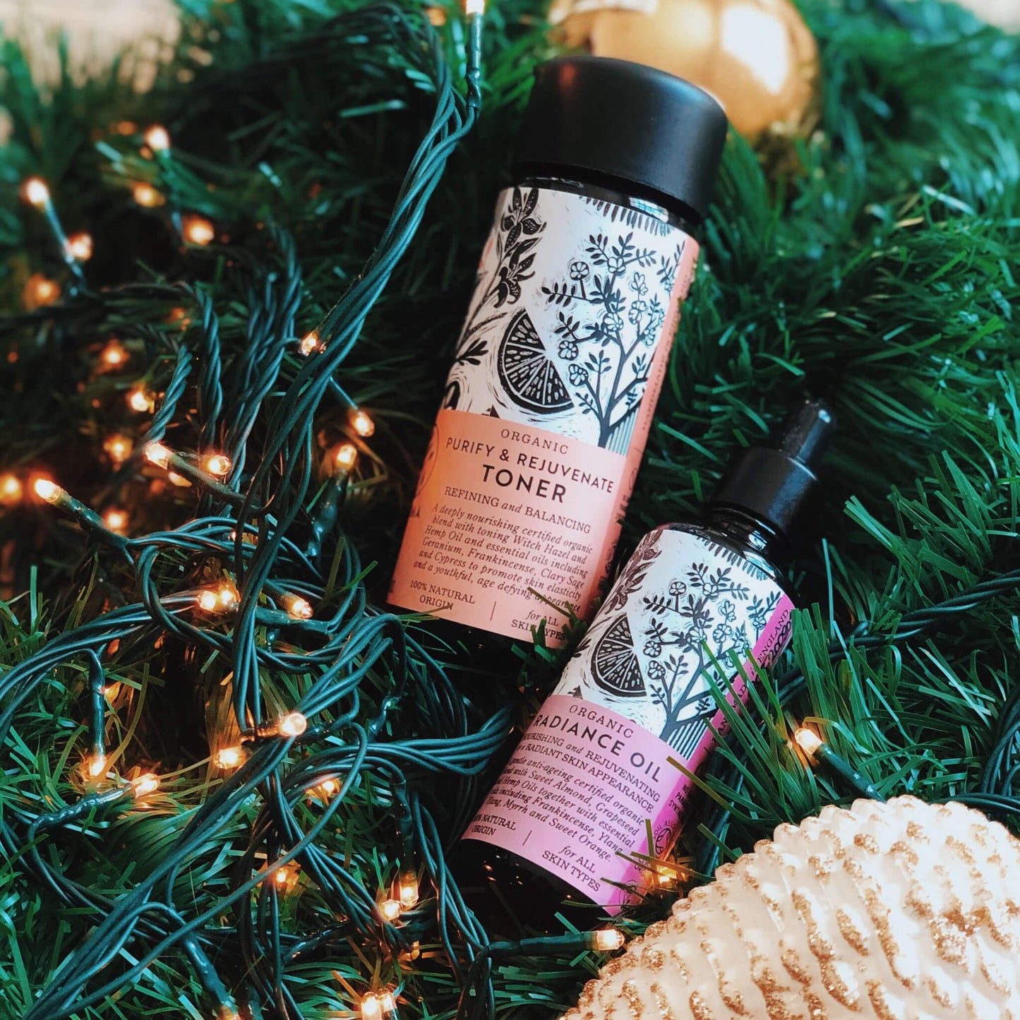 Organic Purify and Rejuvenate Toner - Herbalshire Handmade Herbal Products