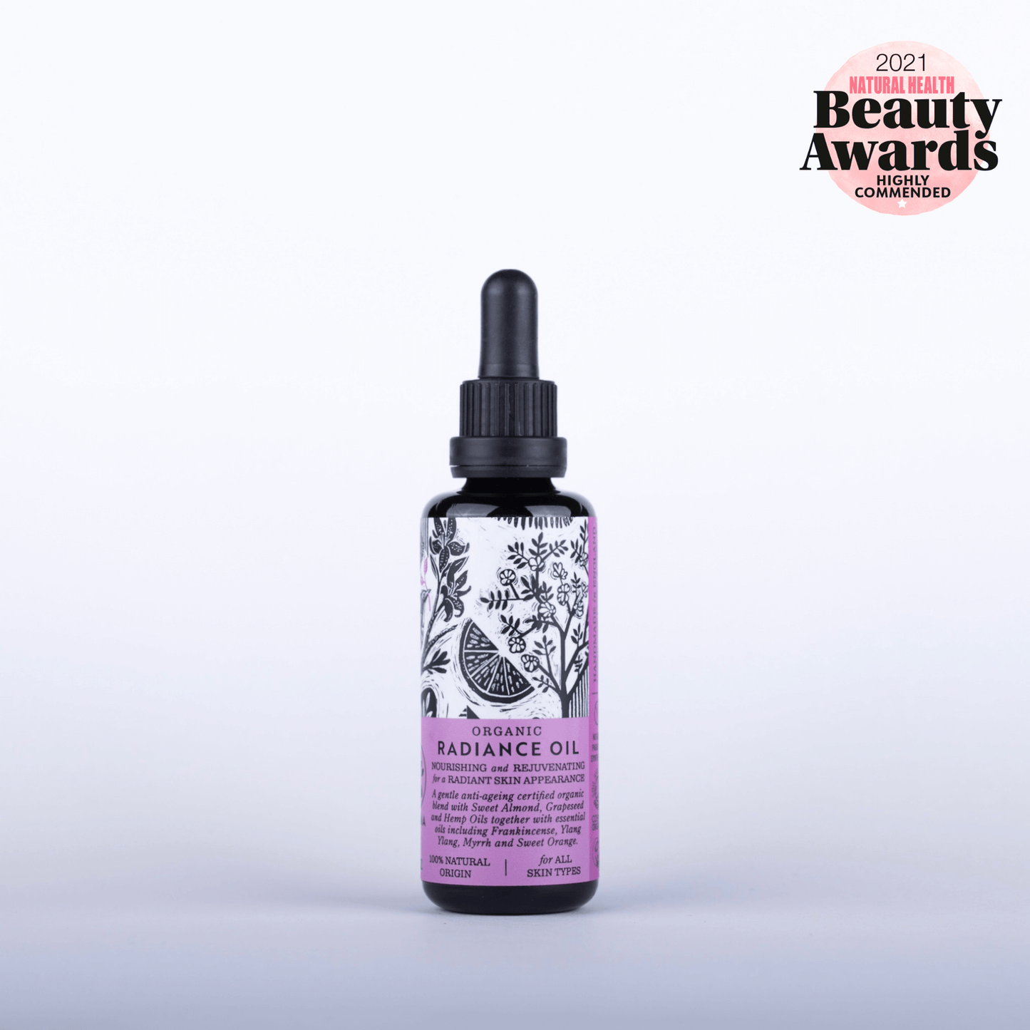 Organic Radiance Oil - Herbalshire Handmade Herbal Products
