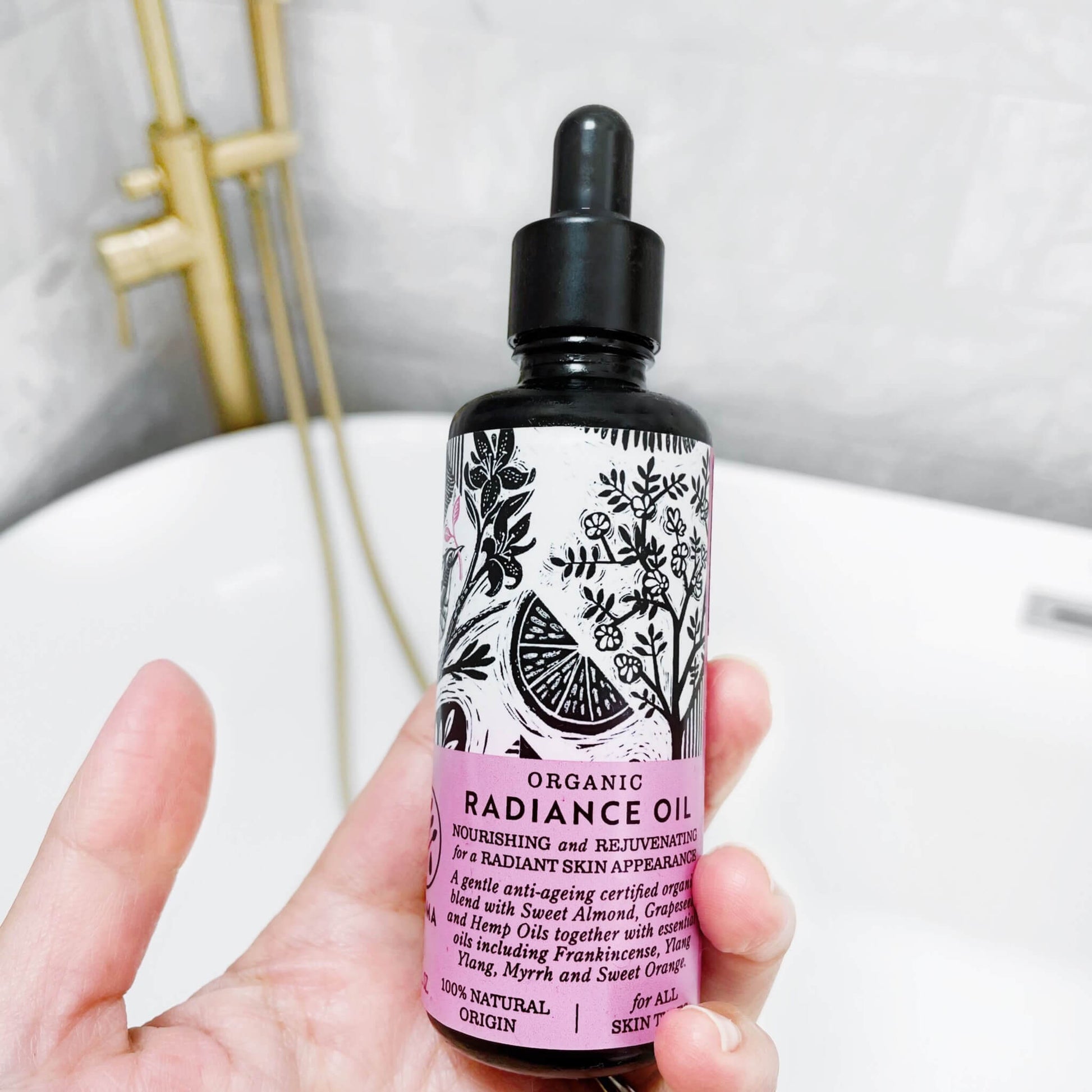 Organic Radiance Oil - Herbalshire Handmade Herbal Products