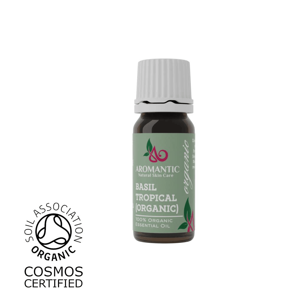 Organic Tropical Basil Essential Oil - Herbalshire Handmade Herbal Products
