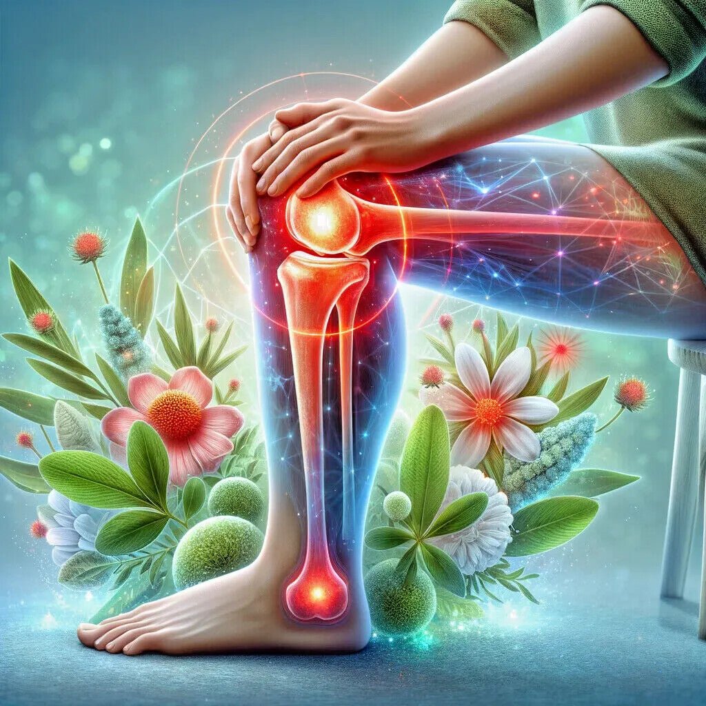 Osteoarthritis Knee Joint Pain Relief Oil – Natural O.S.T. Massage Blend - Herbalshire Handmade Herbal Products