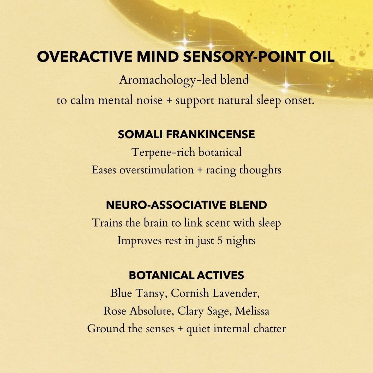 Overactive Mind Sleep Oil – Somali Frankincense | 30ml - Herbalshire Handmade Herbal Products