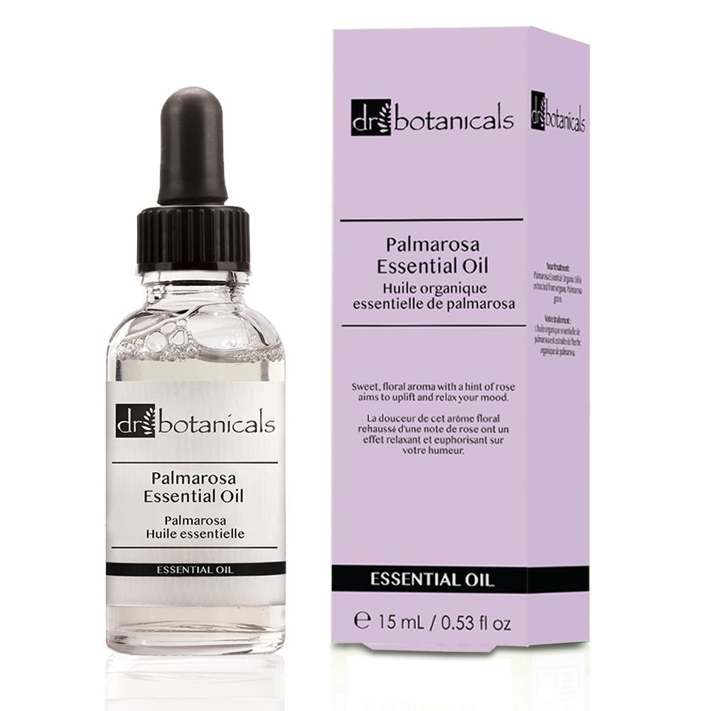 Palmarose Essential Organic Oil 15ml - Herbalshire Handmade Herbal Products