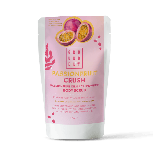 Passionfruit Crush Body Scrub - Herbalshire Handmade Herbal Products
