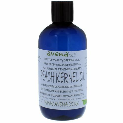 Peach Kernel Oil (Prunus persica) 250ml - Herbalshire Handmade Herbal Products