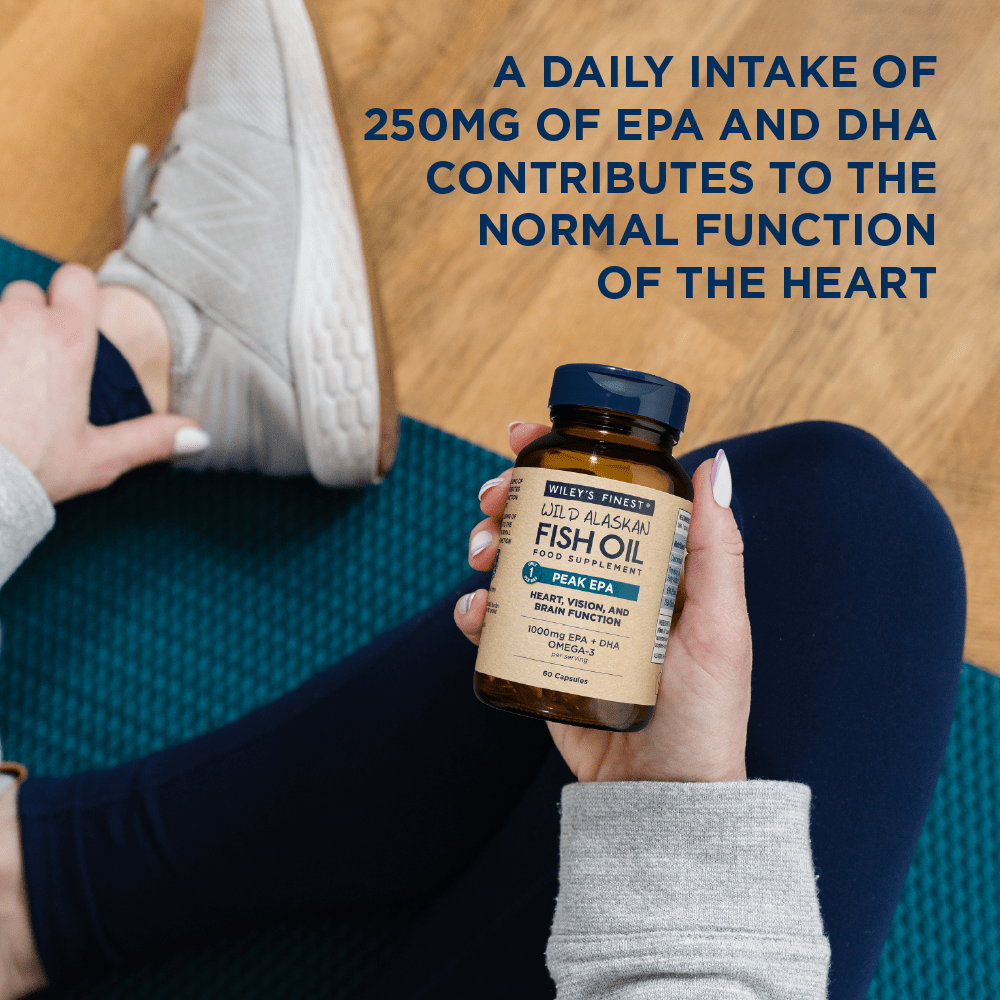PEAK EPA Omega - 3 Fish Oil Capsules - Herbalshire Handmade Herbal Products