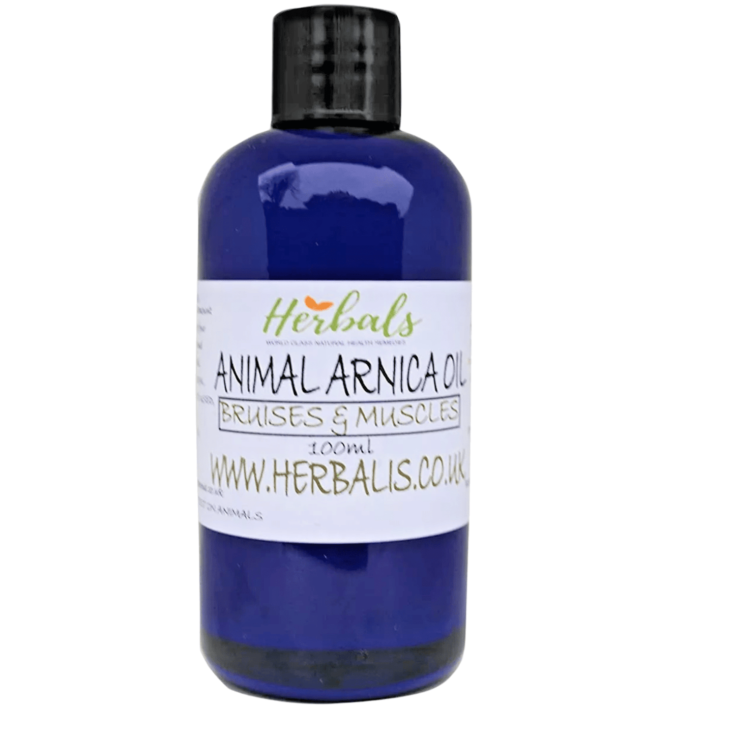 Pet Arnica Oil Natural Herbal Massage Oil for Dogs & Cats Handmade in Yorkshire - Herbalshire Handmade Herbal Products