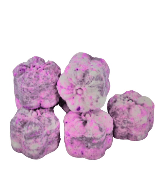 Pink Pepper and Rose Shower Steamer x 1 - Herbalshire Handmade Herbal Products