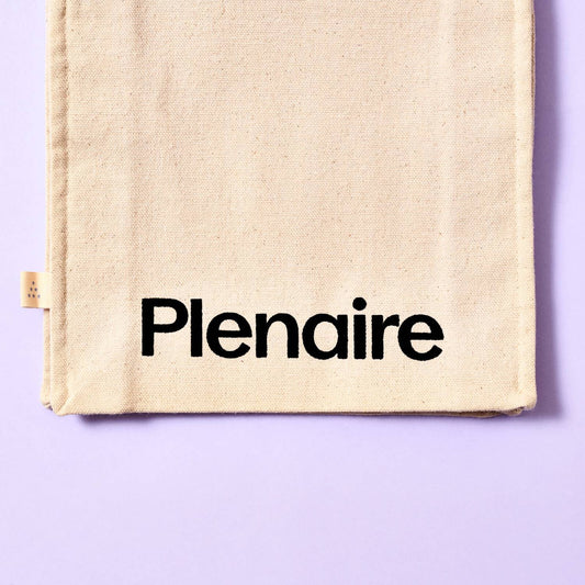 Plenaire Seed to Shop Canvas Cosmetic Pouch - Herbalshire Handmade Herbal Products