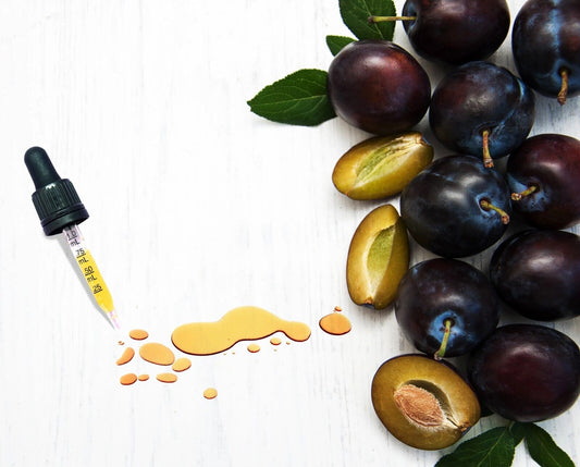 Plum Seed Kernel Oil Skin Rejuvenator For Wrinkles Blemished Damaged Skin - Herbalshire Handmade Herbal Products