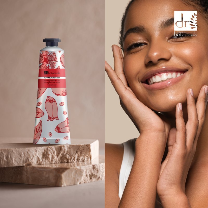 Pomegranate Noir Indulgence Cream 50ml - Herbalshire Handmade Herbal Products